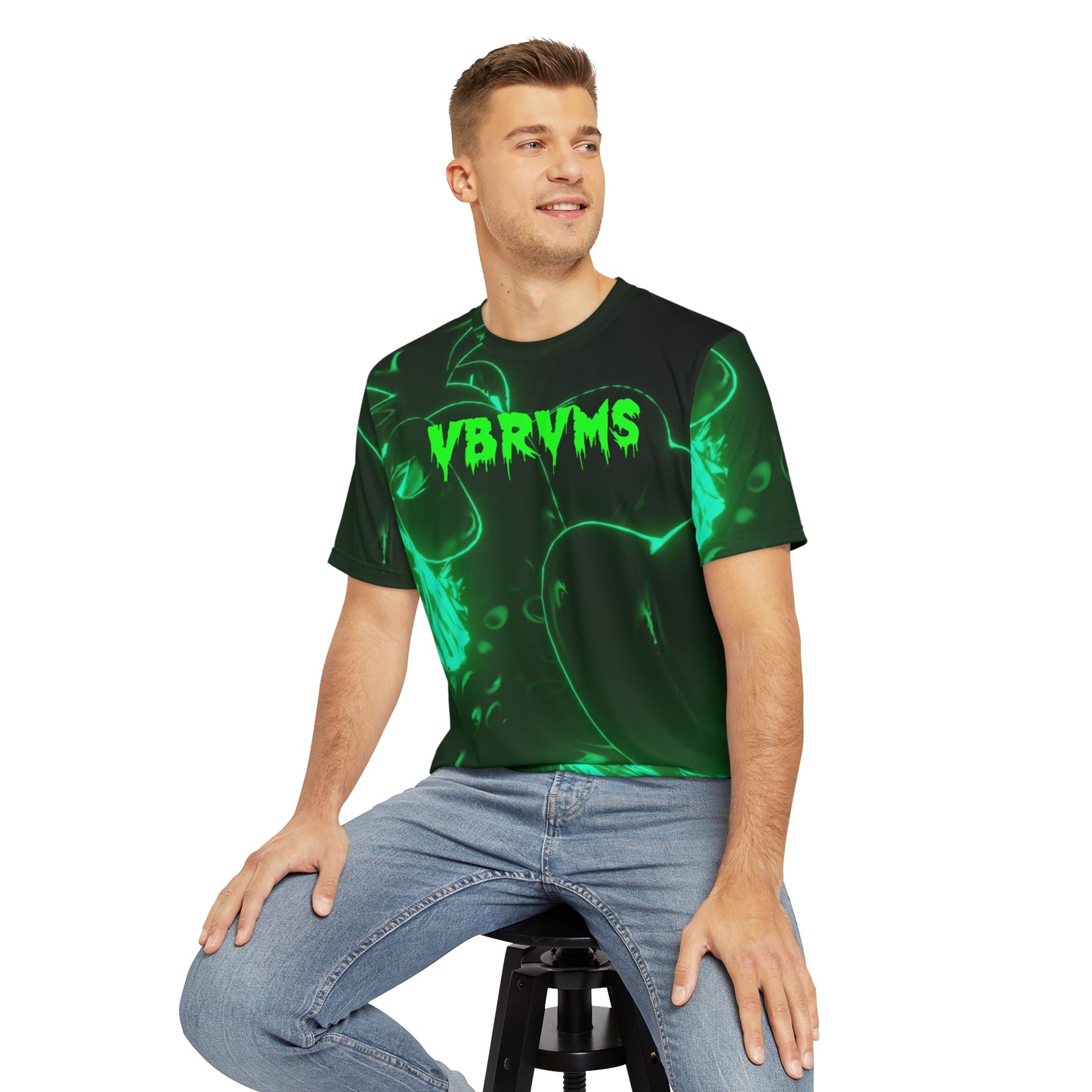 VBRVMS cells multiplying all over print shirt