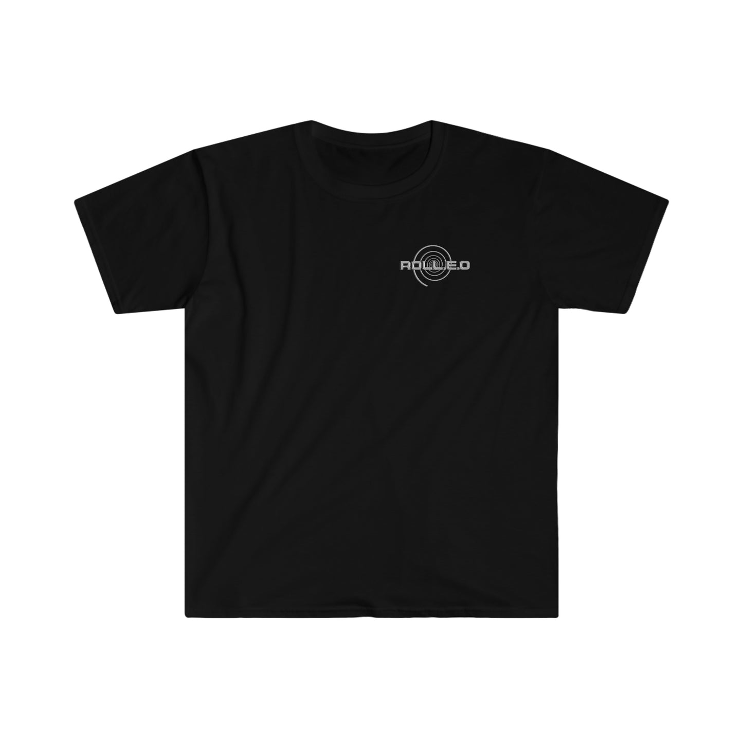 Catacombs of Riddim realistic Flame letters and skul on the back and ROLL.E.O over the Heart