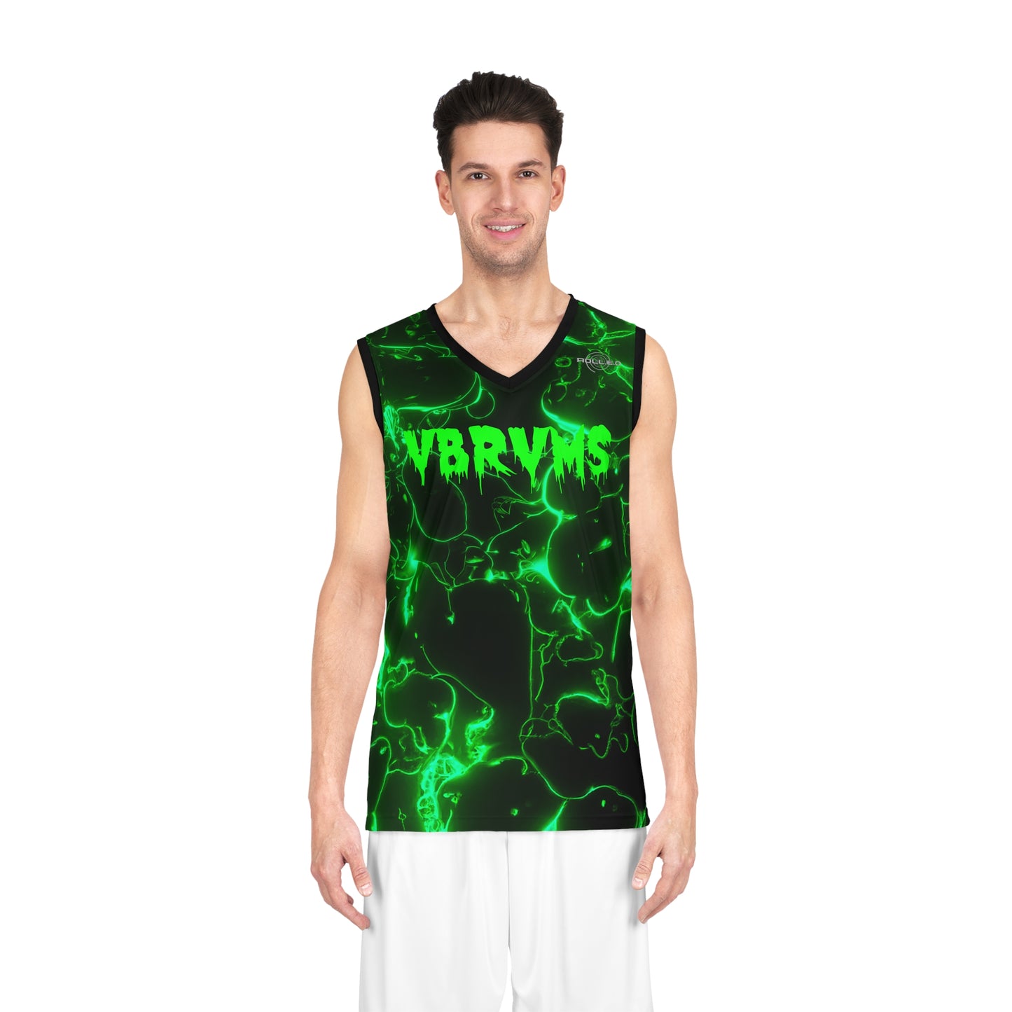 Copy of Vbrvms black trim bball jersey